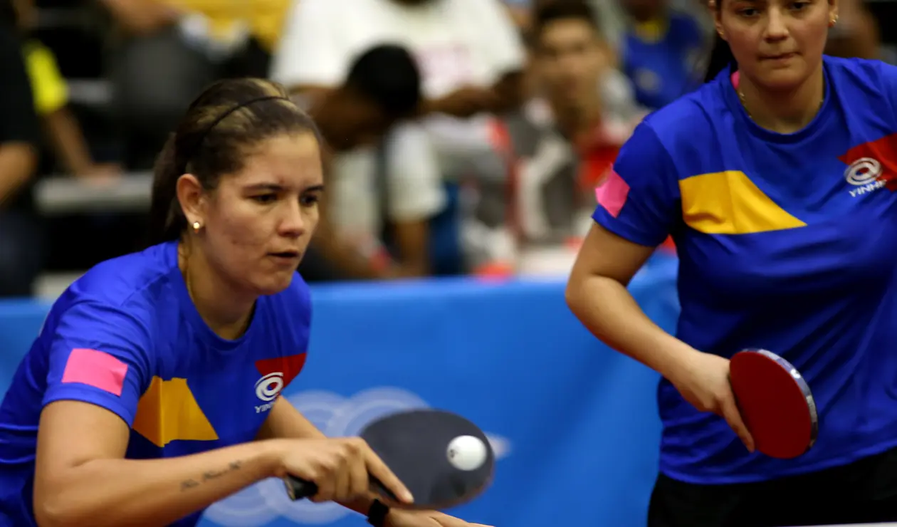 Colombia vs México – Tenis de Mesa Dobles Femenino