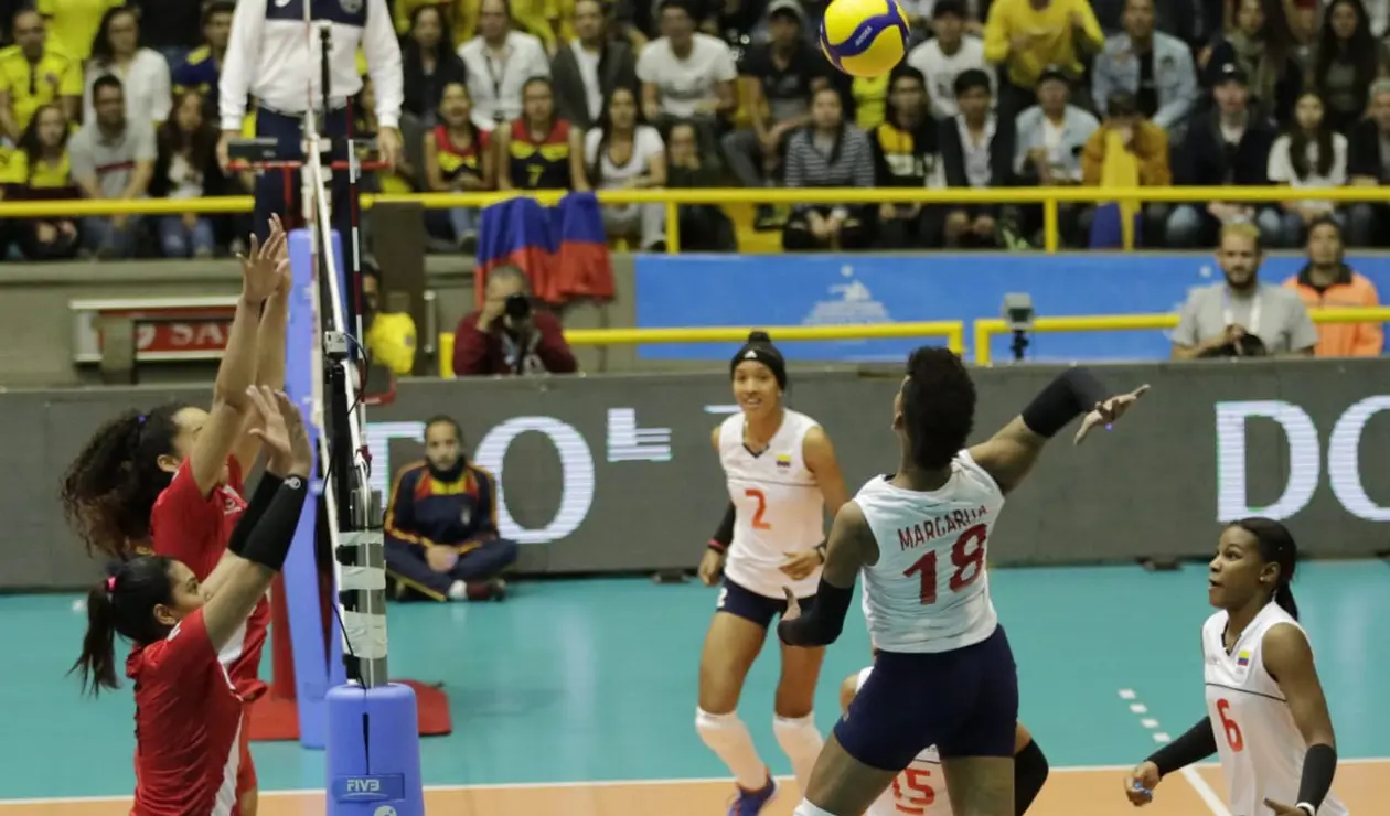 Colombia Vs. Perú - Voleibol