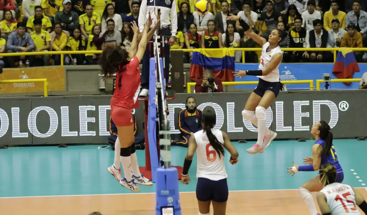 Colombia Vs. Perú - Voleibol