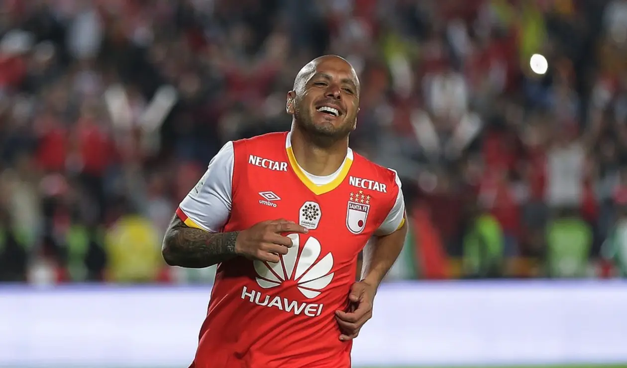 Omar Pérez, jugador de Santa Fe