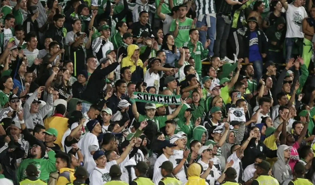 Hinchas de Atlético Nacional