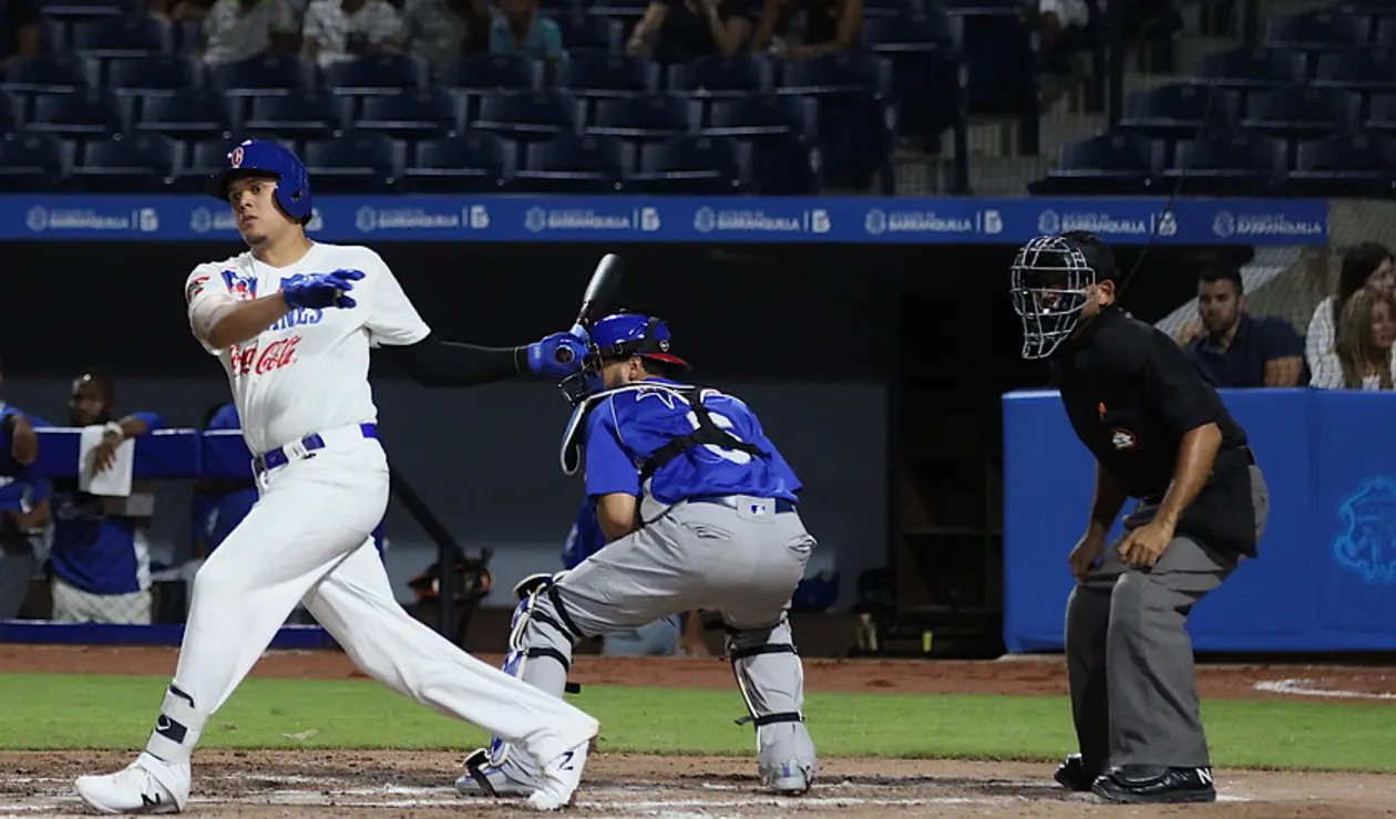 Tigres de Licey, campeón en 22 ocasiones de la liga de su país, tuvo un pitcheo impecable ante Caimanes