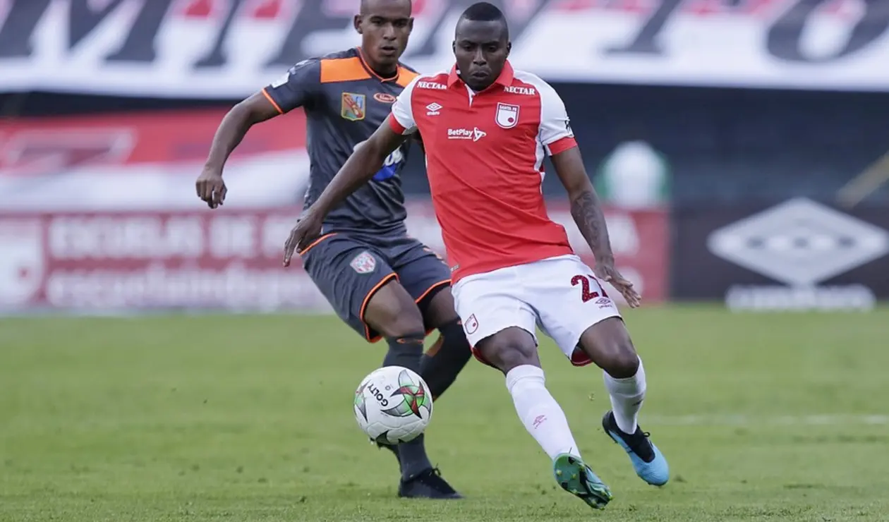 Maicol Balanta, delantero de Santa Fe