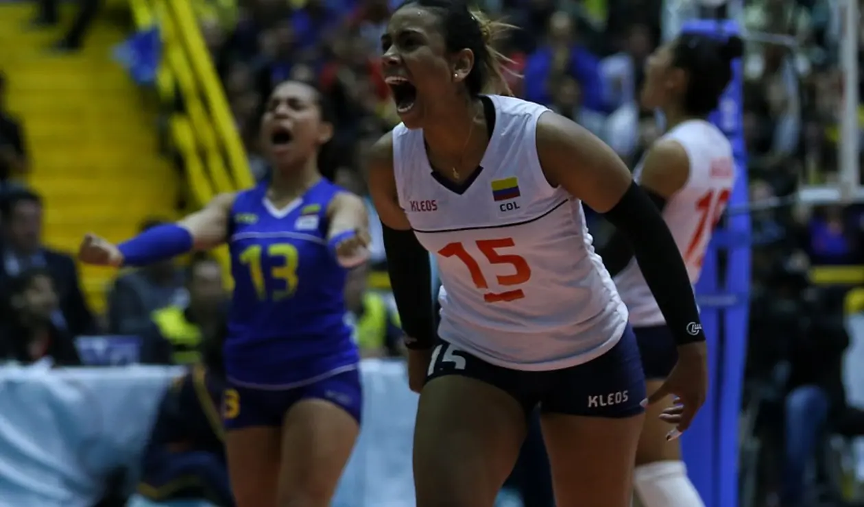 Colombia vs Argentina, Preolímpico de voleibol