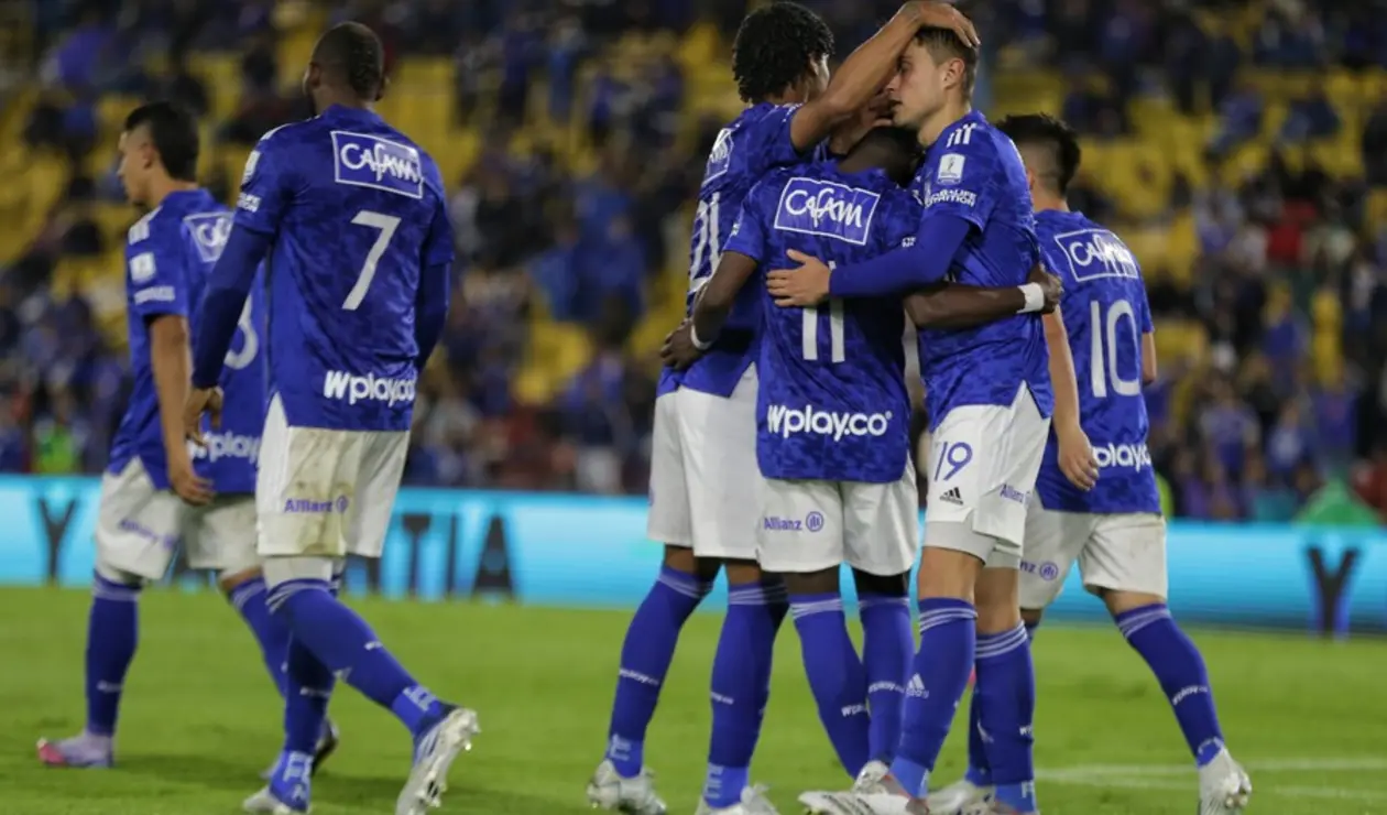 Millonarios, actual líder de la Liga Betplay 2023