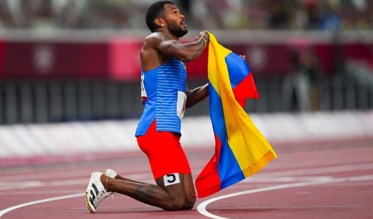 Anthony Zambrano, medalla de plata en los Olímpicos de Tokio