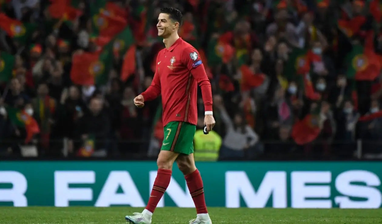 Cristiano Ronaldo, luego de la clasificación de Portugal al Mundial Qatar 2022.
