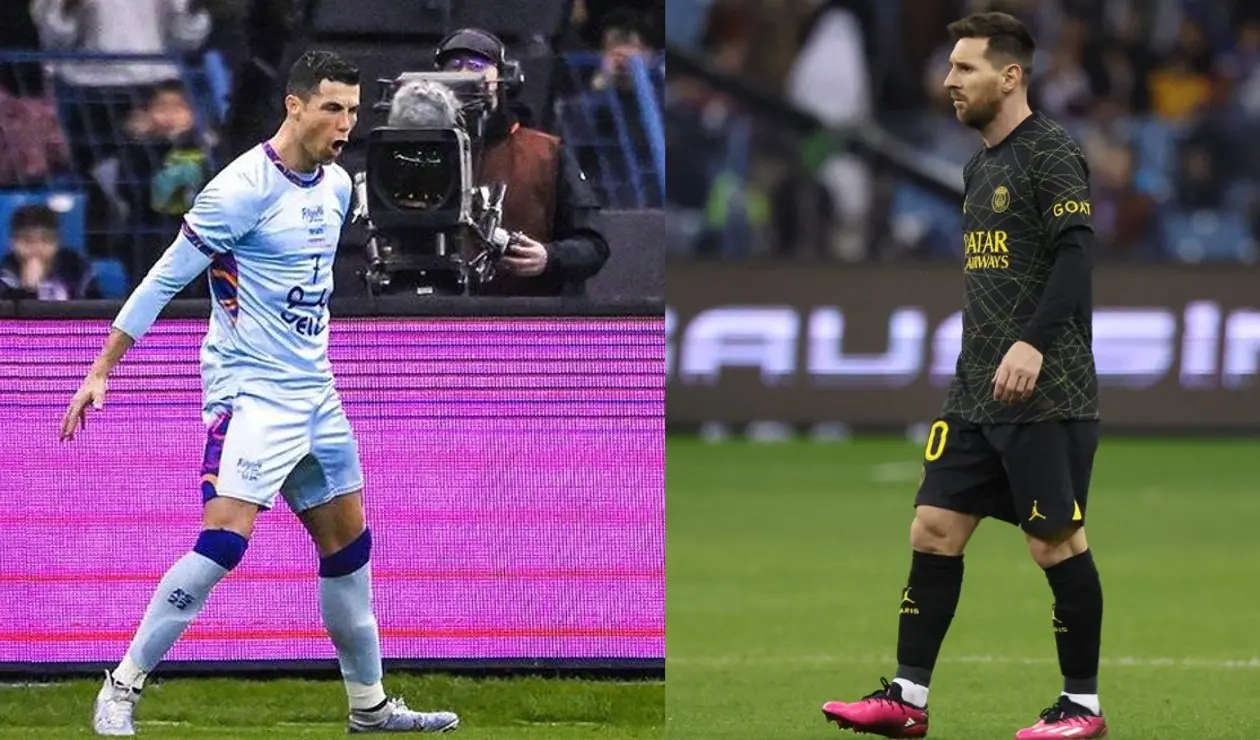 Cristiano Ronaldo y Messi