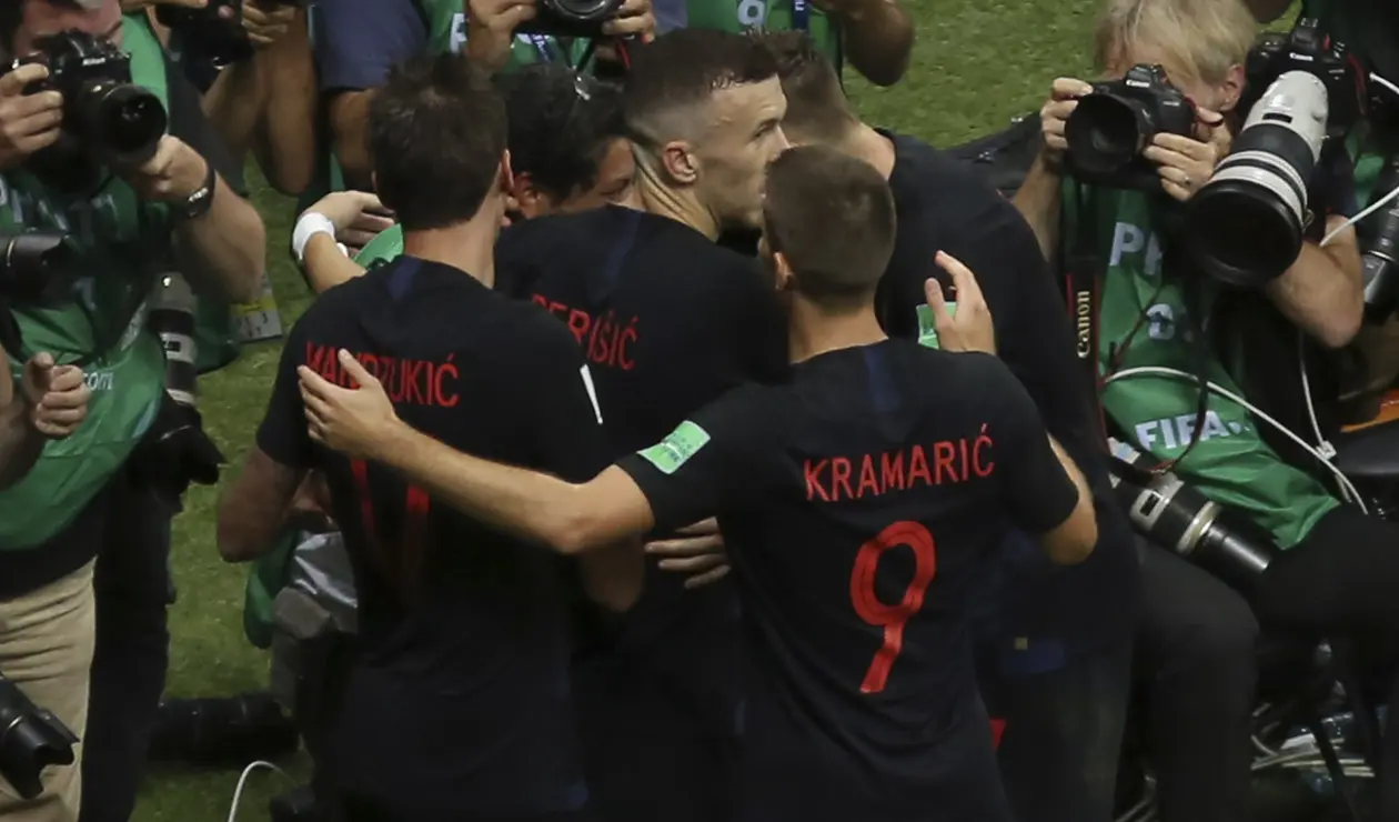 Croacia derrotó a Inglaterra 