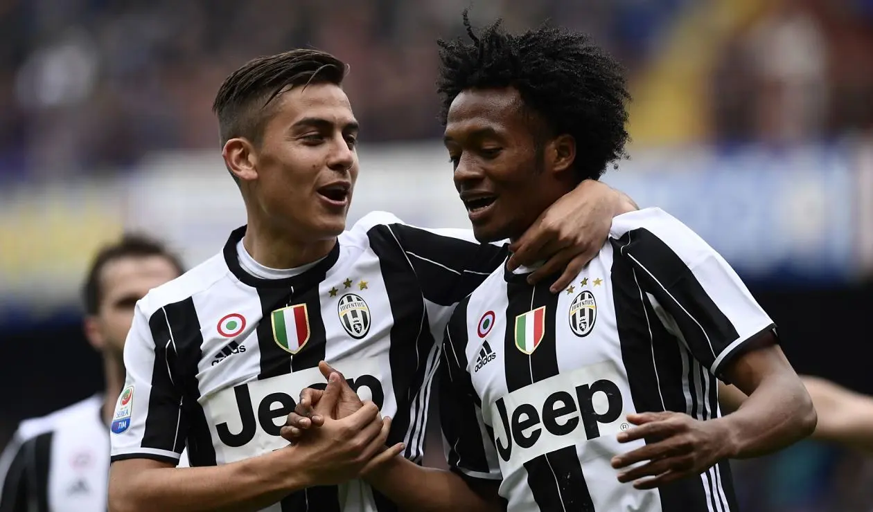 Paulo Dybala y Cuadrado