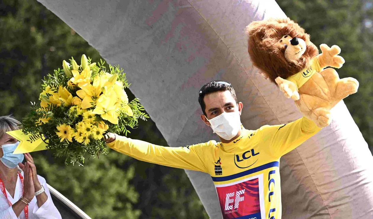 Daniel Felipe Martínez, ciclista colombiano campeón del Critérium del Dauphiné