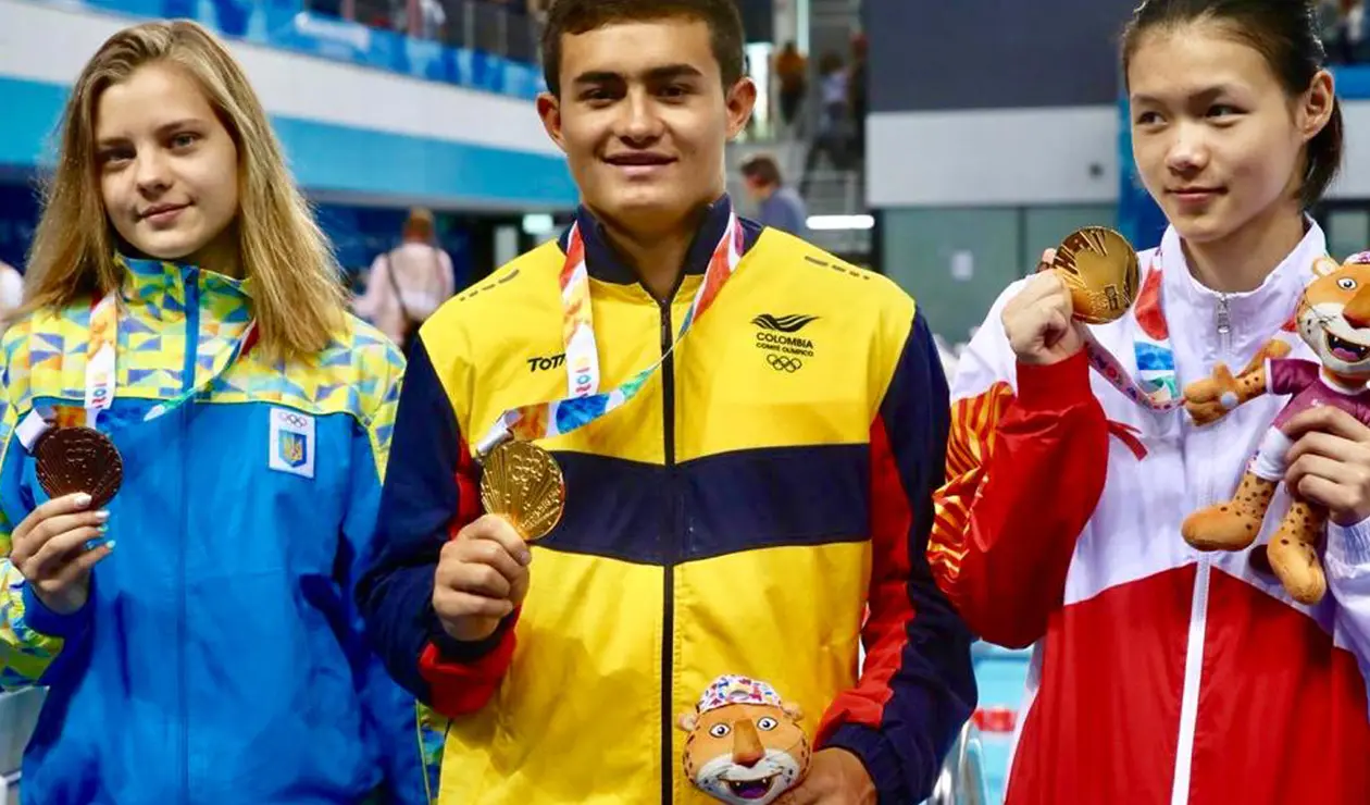 Daniel Restrepo, clavadista colombiano