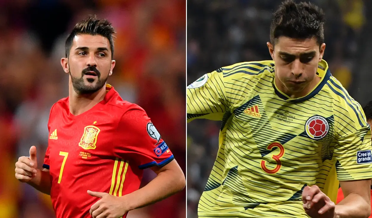 Stefan Medina, David Villa