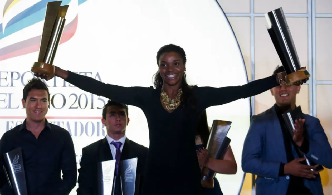 Caterine Ibargüen deportista del año en 2015