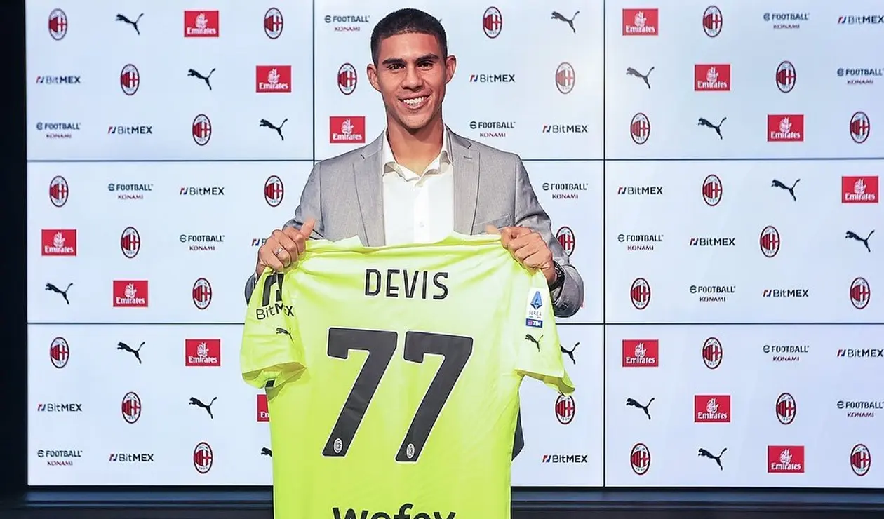 Devis Vásquez no pudo debutar oficialmente con el Milán