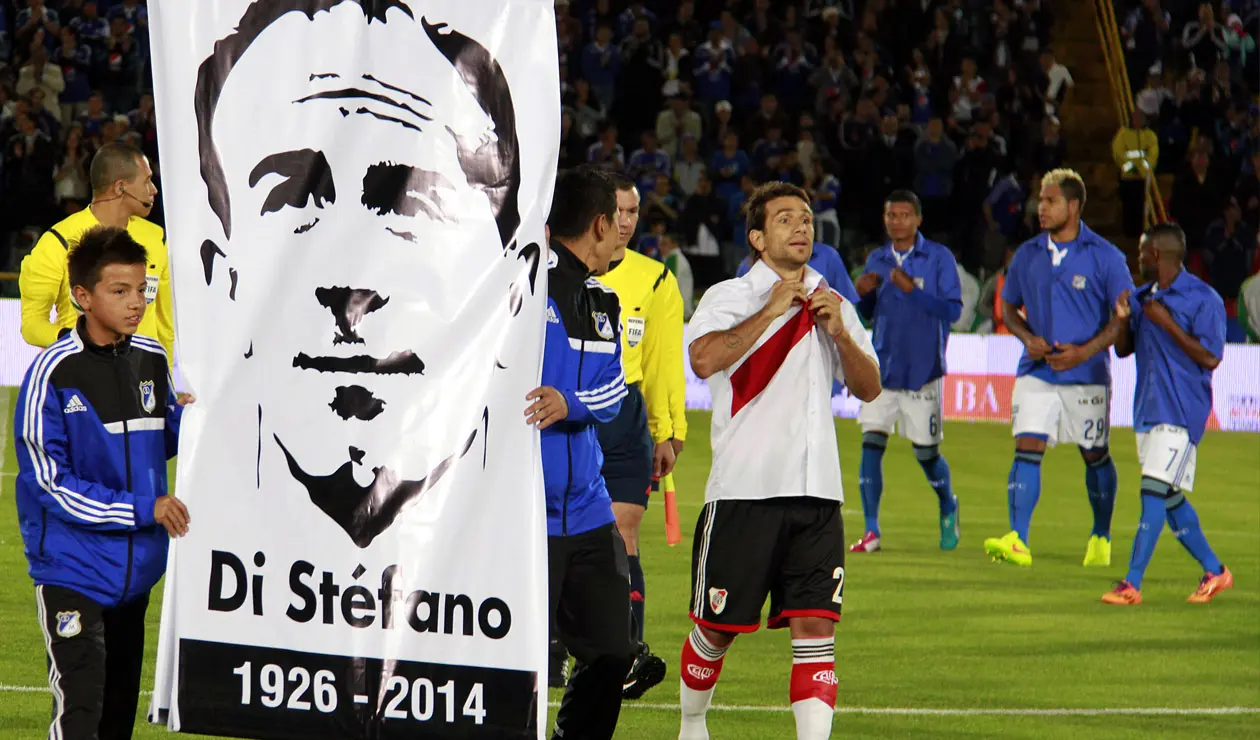 Millonarios - River Plate, homenaje Alfredo Di Stéfano