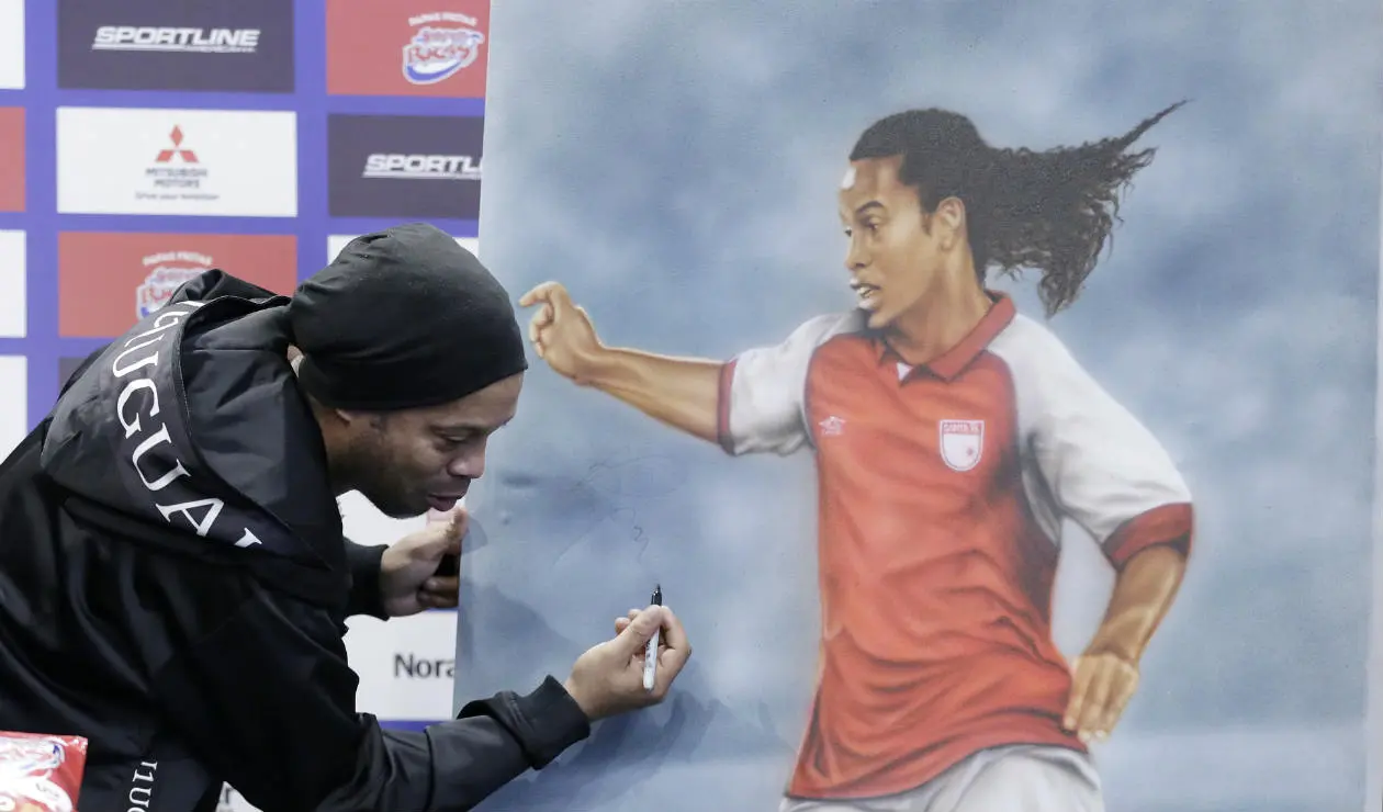Ronaldinho en Colombia