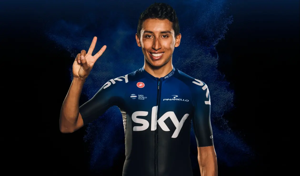 Egan Bernal, corredor del SKY