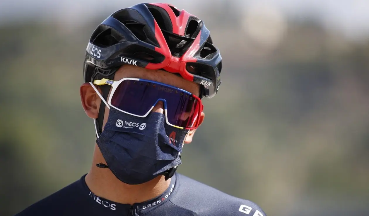 Egan Bernal accidente