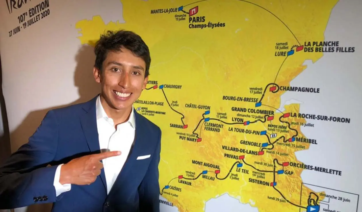 Egan Bernal, presentación Tour de Francia 2020