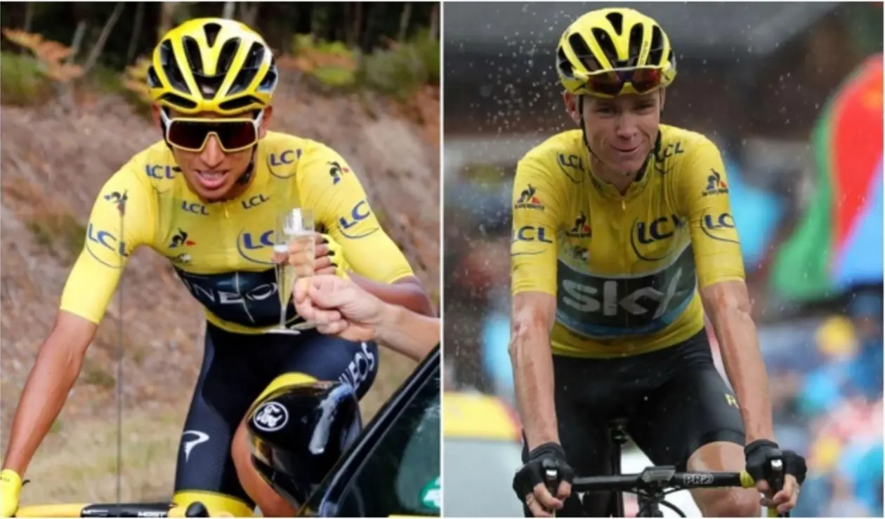 Egan Bernal y Chris Froome, Tour de Francia