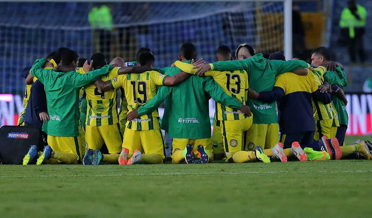 Atlético Bucaramanga, equipo reunido