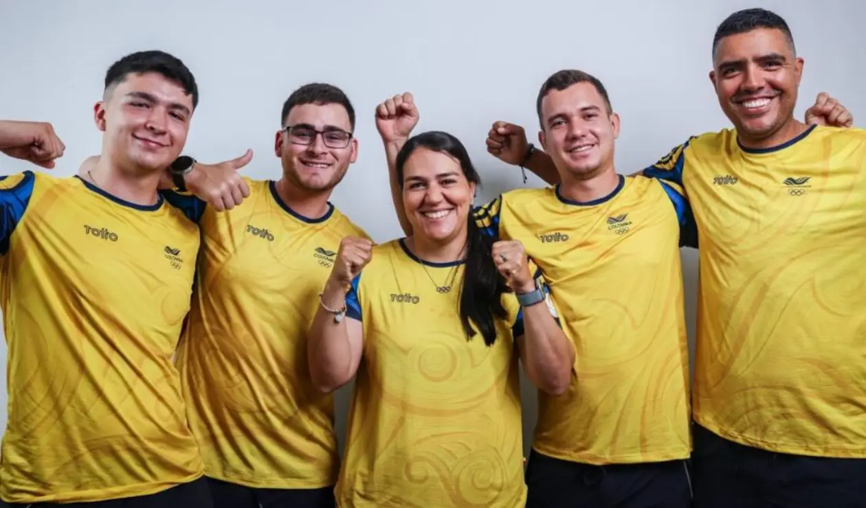 Equipo de arquería de Colombia en los Olímpicos