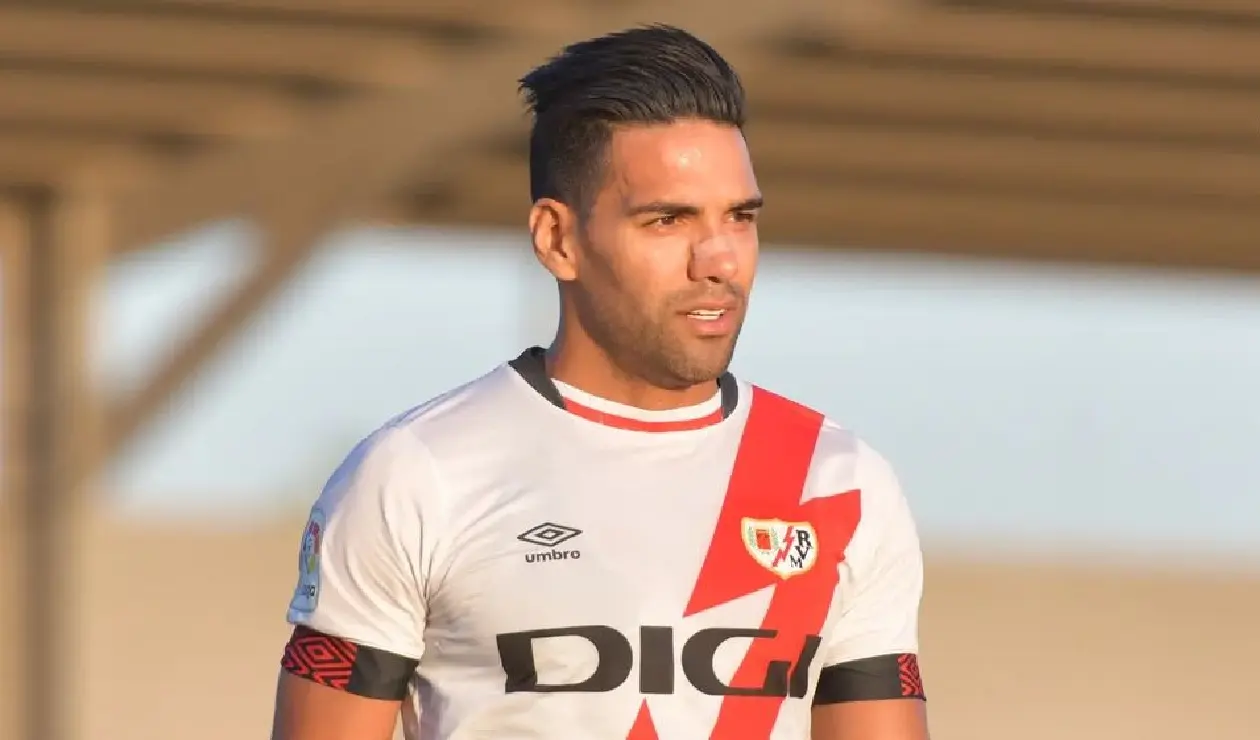 Falcao con el Rayo Vallecano