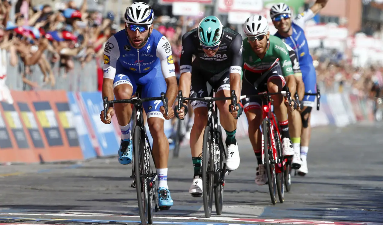 Fernando Gaviria no logró superar a Peter Sagan en la Vuelta a Suiza