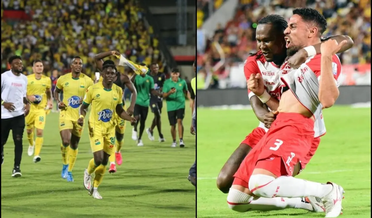 Gran final de la Liga Betplay: así llegaron Santa Fe y Bucaramanga