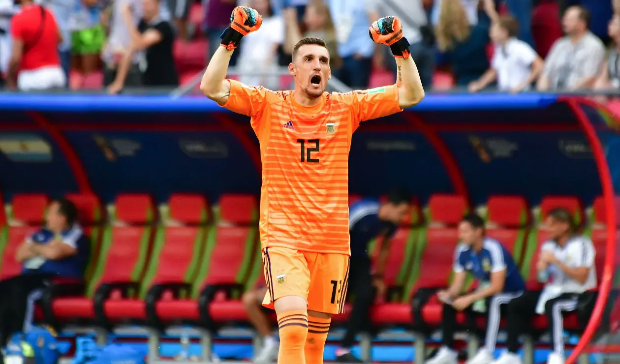 Franco Armani, arquero argentino
