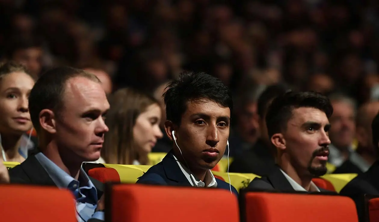 Chris Froome, Egan Bernal y Julian Alaphilippe