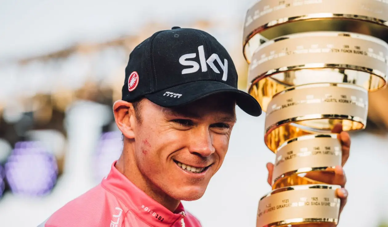 Chris Froome, ganador del Giro 2018