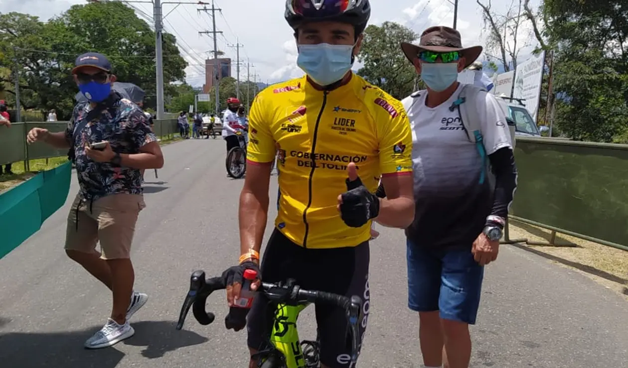 Aldemar Reyes, ganador de La Vuelta al Tolima 2020
