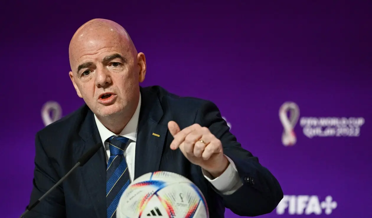 Gianni Infantino, presidente de la FIFA
