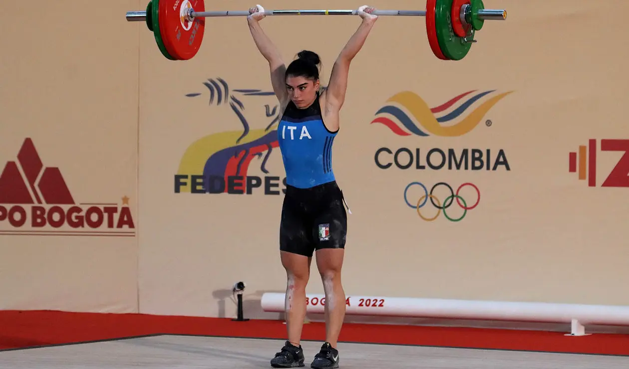 Giulia Imperio (Italia) - Campeonato Mundial de Pesas 2022