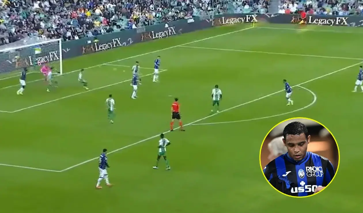Gol de Luis Fernando Muriel con Atalanta