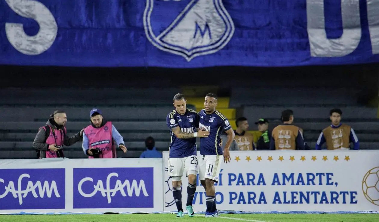 VIDEO: Leo Castro resolvió problemas de Millonarios: golazo ante Pasto