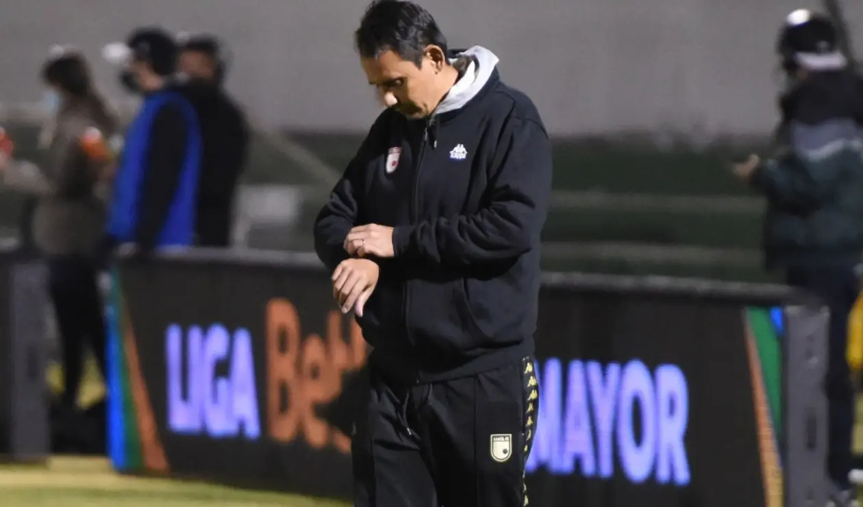 Grigori Méndez, técnico de Santa Fe