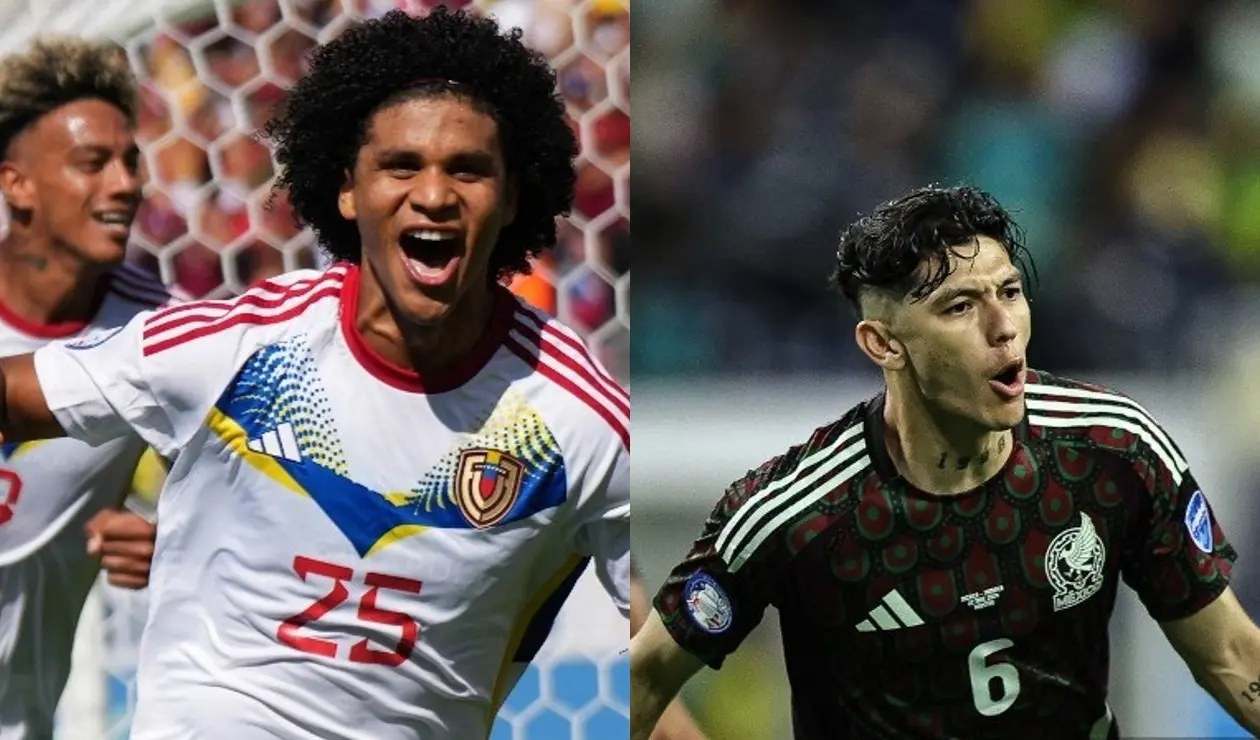 Selección de Venezuela y México