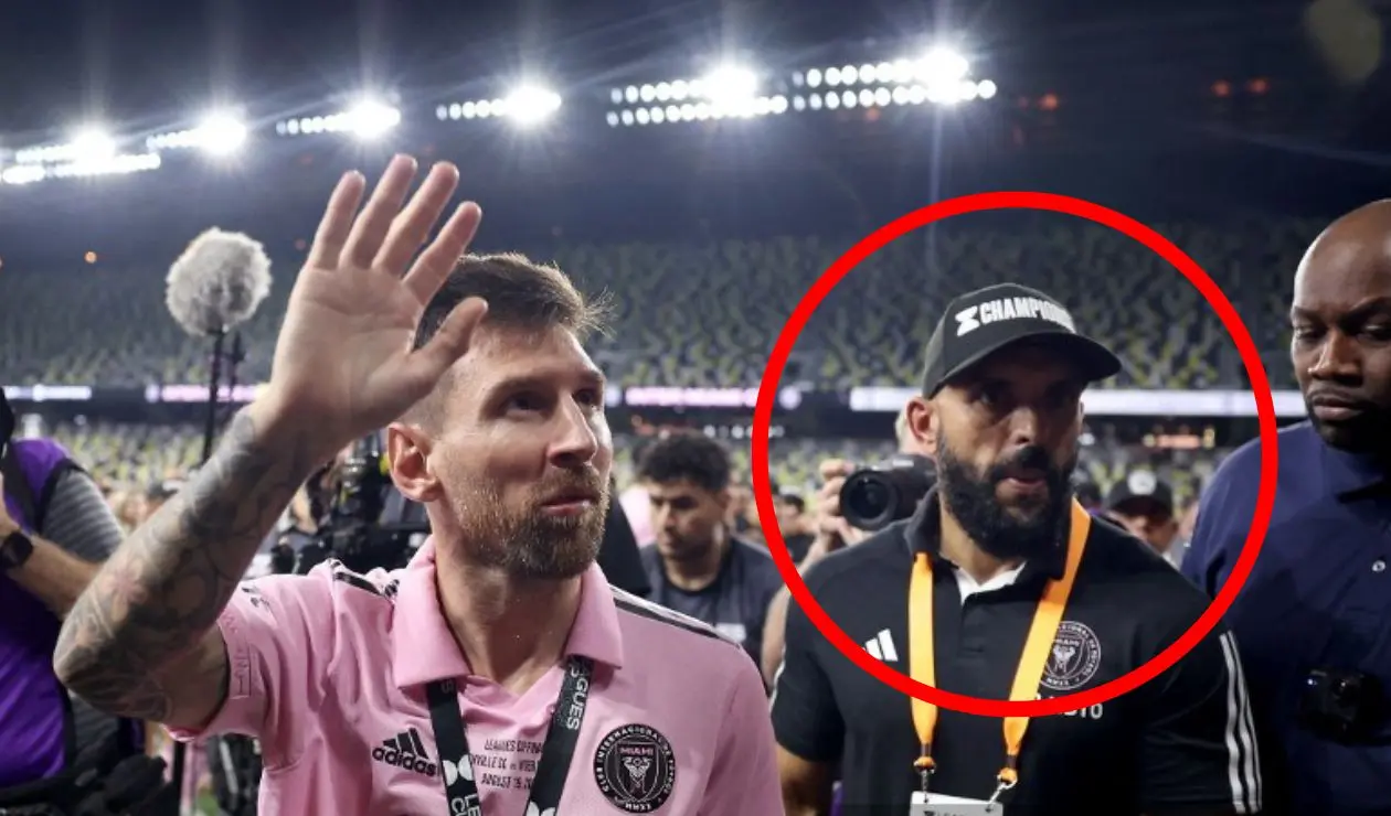 El guardaespaldas de Messi en el Inter Miami