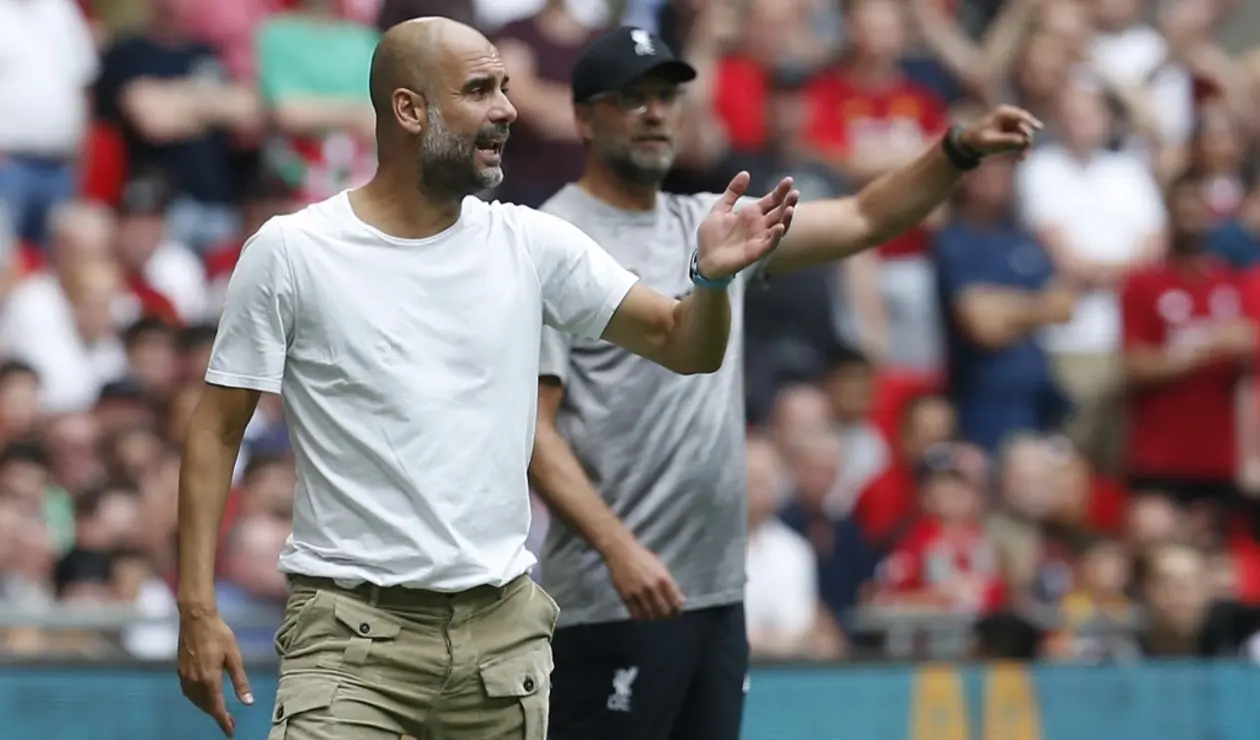 Pep Guardiola y Jurgen Klopp