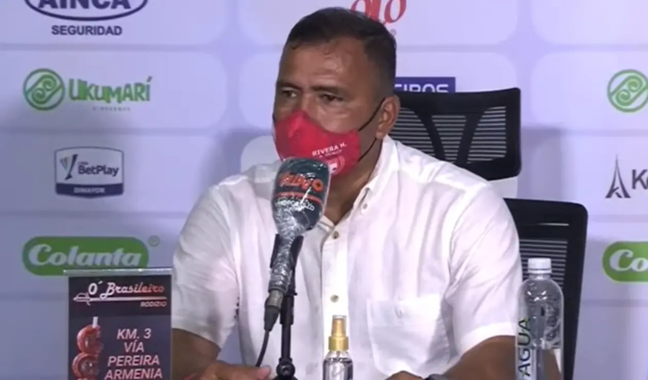 Hárold Rivera, técnico de Santa Fe 2020