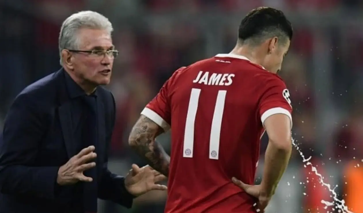 Jupp Heynckes y James Rodríguez