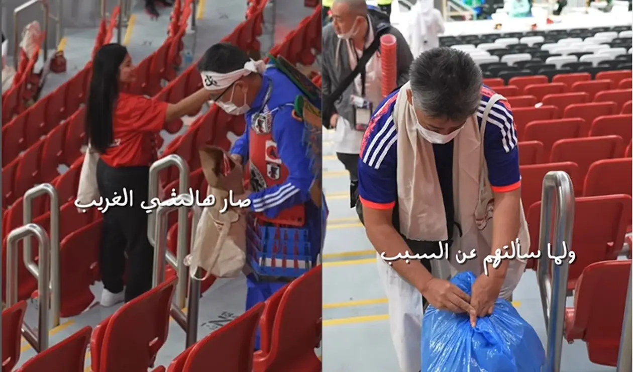 Hinchas japoneses Mundial Qatar 2022