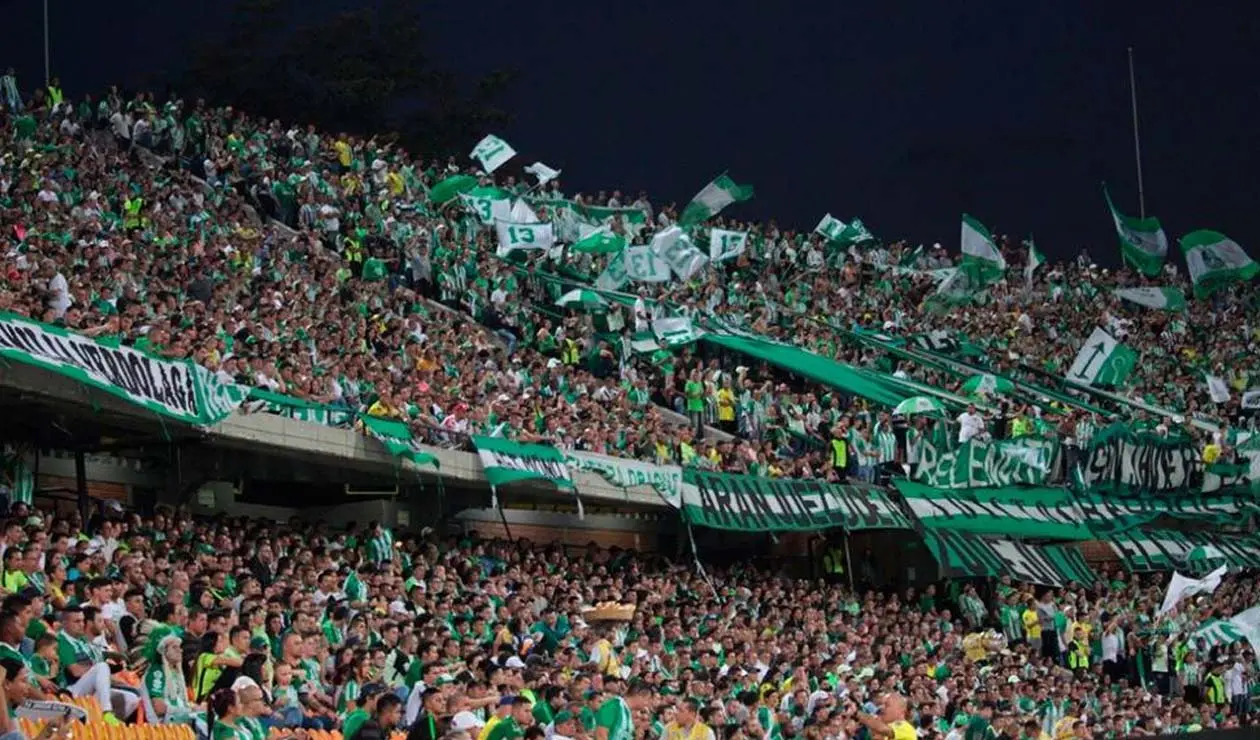 Hinchas de Atlético Nacional