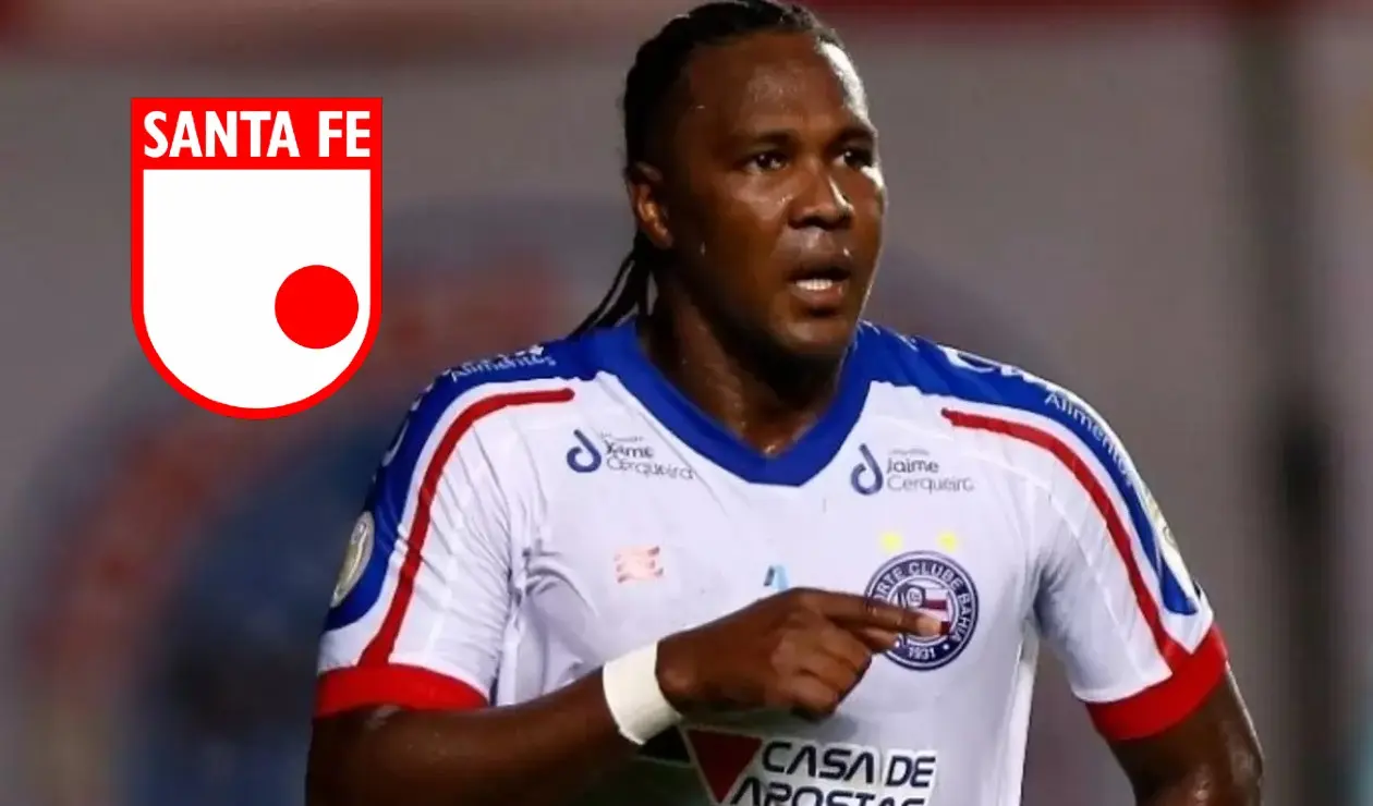 Hugo Rodallega nuevo jugador de Santa Fe