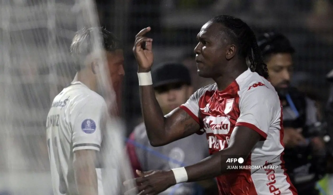 Hugo Rodallega Gimnasia vs Santa Fe