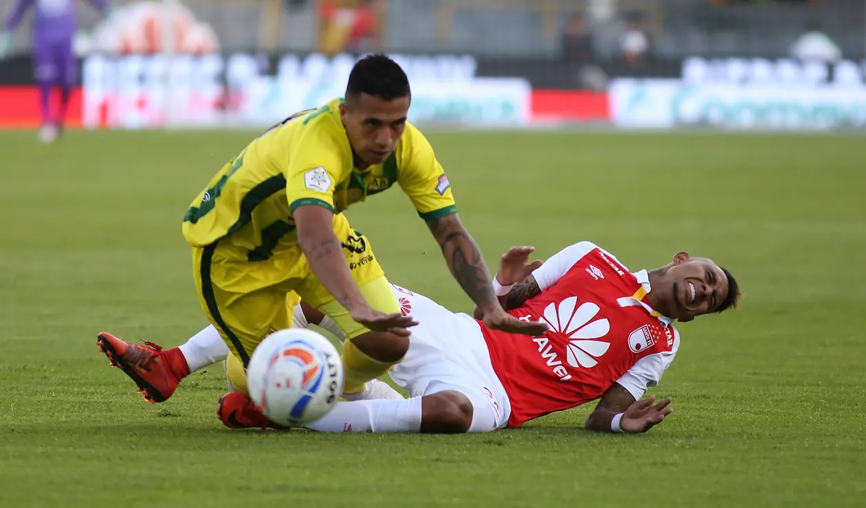 Santa Fe vs Bucaramanga en la sexta fecha de la Liga Águila