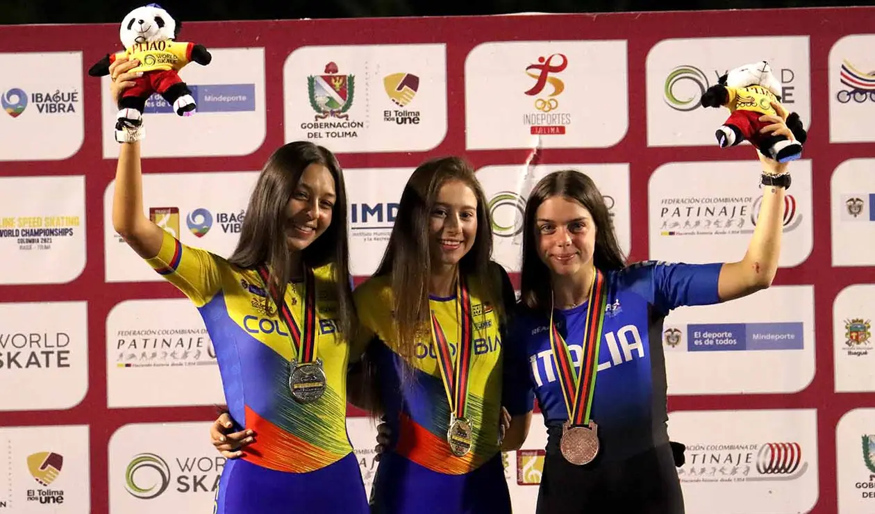 Colombia, campeón del Mundial de patinaje